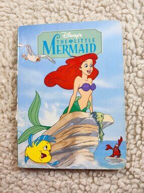 Disney The Little Mermaid Board Book Jennifer Liberts 2001 Childrens Ariel Book